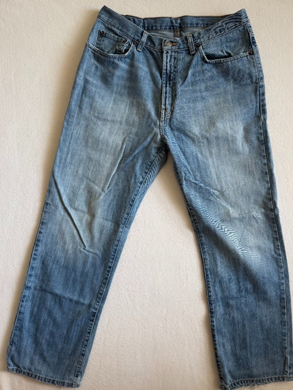 Polo Ralph Lauren Men’s Jeans 32x29 Blue Med Wash Denim Straight Leg RN 41381